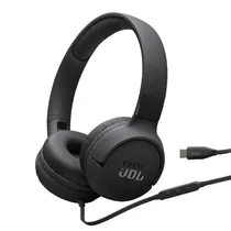 Fone de Ouvido JBL T520C com Fio - Preto