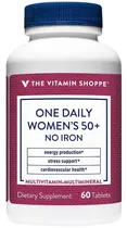 The Vitamin Shoppe One Daily Women's 50+ No Iron (60 Tabletas)