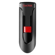 Pendrive Sandisk Z600 Ultra Cruzer Glide 128 GB - Preto / Vermelho