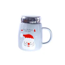 Taza Navideña Gris 7X12.7CM 540ML