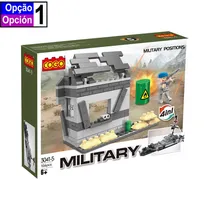Cogo Military - 3041 (106 Pçs) 4 In 1 (Diversos)