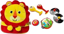Mochila Leão com 4 Instrumentos Musicais Fisher-Price - 2731
