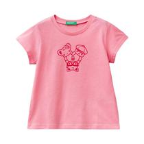 Camiseta Infantil Benetton 3096G10D7 38E