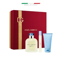 Dolce & Gabbana Perfume Kit Light Blue Pour Homme XMAS24 Eau de Toilette 125ML
