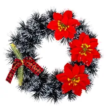 Guirnalda de Natal Decorada 23CM