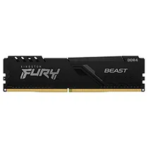 Memória Ram Kingston Fury Beast DDR4 32GB 3200MHZ - Preto (KF432C16BB/32)