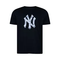 Remera New Era MBI24TSH077-BLK New York Yankees Masculino