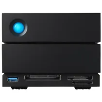 HD Ext. 16TB Lacie 2BIG Dock THUNDERBOLT3/Type-C/USB3.2 7200RPM 440MB/s STLG16000400