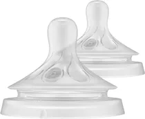 Bico de Mamadeira Philips Avent Natural Response - SCY966/02 (2 Unidades)