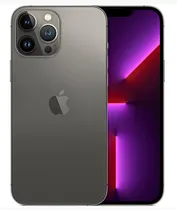 Apple iPhone 13 Pro Max Swap 128GB Cinza (30 Dias de Garantia - Bat. 80/100% - Americano-Camera Original-Con Mensaje)