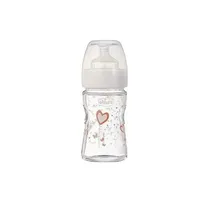 Chicco Nursery Biberon Vidrio Deco GIRL150ML Sil FL Normal 0M+ Detalles En El Producto 150ML Multicolor