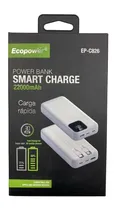 Ecopower Cargador Portatil EP-C826 22000MAH Blanco