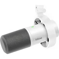 Micrófono Fifine K688 Amplitank MV7-SM7B USB - Blanco