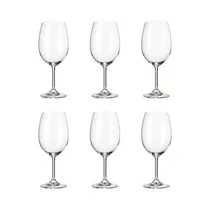 Set de Copas para Vino Bohemia Cristallin 450ML 6 Piezas