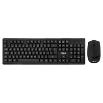 Teclado + Mouse Krab KBKTM15 1600DPI Bluetooth (Espanhol) - Black