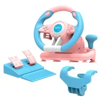 Simulador PXN V3 Pro Blue/Pink Volante c/Paddle SF Volante c/Padde Shifter *2  Simulador P...