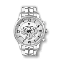 Relógio Analógico Masculino Daniel Klein Exclusive DK.1.12326-1 - Prata