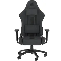 Cadeira de Escritório Gamer Corsair TC100 Relaxed - Preto/Cinza (CF-9010052-WW)