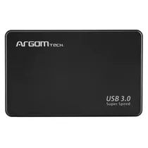 Gaveta Argom ARG-AC-103 SATA 2.5" USB 3.0 para HD - Preto
