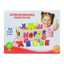 Wooden Alphabet Block Trailer