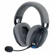 Headset Redragon Skuld Pro H878BG LED Wireless - Preto Cinza