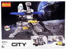 Cogo City Space - 3065-3 (107 Pçs) 3 In 1