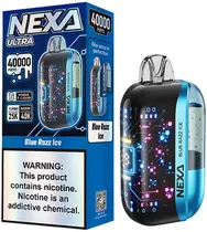 Vape Descartável Nexa Ultra Blue Razz Ice 40000 Puffs
