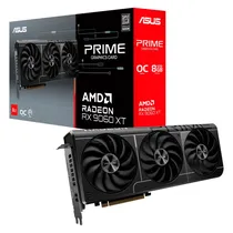 Placa de Vídeo Asus Prime Radeon RX-9060XT 8GB GDDR6 - PRIME-RX9060XT-O8G