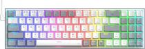 Teclado Gaming Redragon Pollux K628WG-RGB (Ingles com Fio) Switch Red