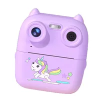 Cámara Polaroid para Crianças MZ-057 Cat - Lilás