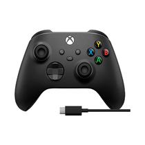 Control Inalambrico Xbox + Cable USB-C para Xbox Negro