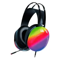 Headset Gamer Satellite AE-303 RGB USB - Preto