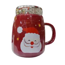 Caneca Natalina Vermelho 7X12.7CM 540ML
