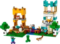 Lego Minecraft The Grafting Box 4.0 - 21249 (605 Peças)