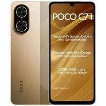 Celular Xiaomi Poco C71 / 128GB / 4 Ram / Dourado