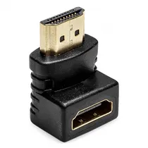 Adaptador HDMI p/ HDMI 90 Graus Femea/Femea 301406 Femia-Femia  Adaptador H...