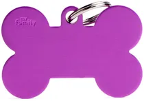 Medalha de Identificação Myfamily Osso XL MFXL04 - Roxo