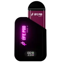 Vape Descartável Life Pod Eco II Kit 10000 Puffs- Blackberry Ice
