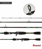 Sumax Pesca Vara Dragon DGSC-6.6XH 6"6" 15-30LB Carb CT 1P