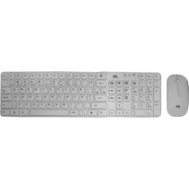 Kit Teclado + Mouse Sem Fio Mtek KM-5197W - Branco (Português)