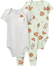 Conjunto Carter's Feminino 1P570910 (3 Peças)