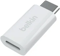 Adaptador de Áudio Belkin F2CU070BTWHT Lightning para USB-C Rockstar Branco