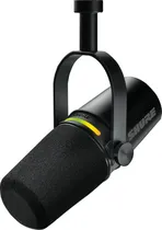 Microfone Dinâmico com Fio Shure MV7+-K Podcast Microphone Black