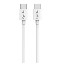 Cabo Quanta QTCTC70 - USB-C - 1.2 Metros - Borracha - Branco