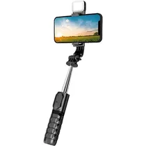 Bastão de Selfie Smart Visión Q11S com Tripé - Preto