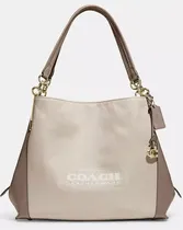 Bolso Grande Femenino Coach Dalton 31 Con Insignia