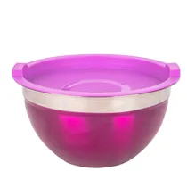 Bowl Aço Inox Fundo Premium 18CM Colorido