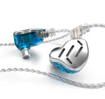 KZ Zax Fone In-Ear Sem Microfone – Prata