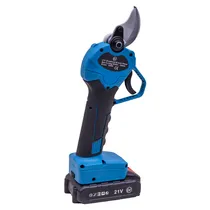 Tesoura de Poda Eletrica CG-8101 / 21V Lithuim / 1800RPM / 220V - Turquesa/ Preto