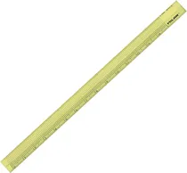 Régua Milan Triangular 15CM 351260LK2 - Amarelo